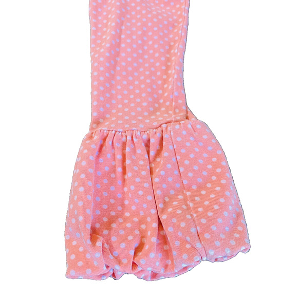 Shrimp and Grits Kids Pink Polka Dot Girls Long Sleeve Shirt L (7-8) - Picture 6 of 12